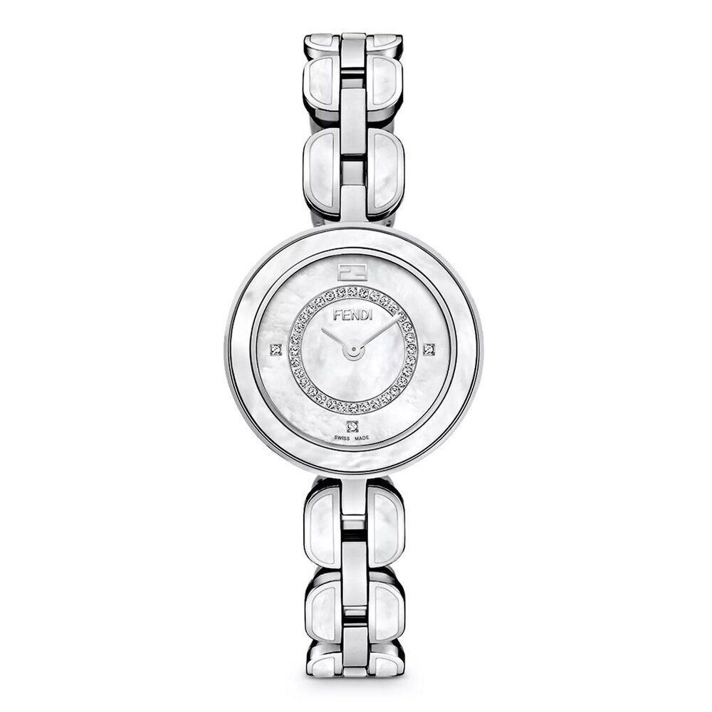 Fendi My Way Women's Mother of Pearl with Diamond Watch, 28mm (MSRP $2,895)
